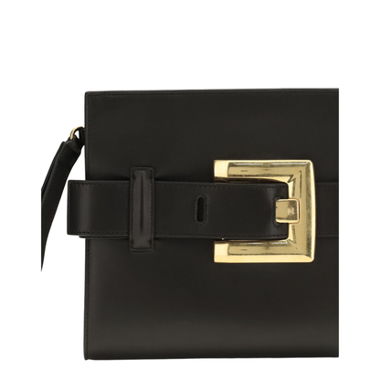 MAYFEYR - Balmain - Anthem Leather Clutch - HN1LC291LNSA