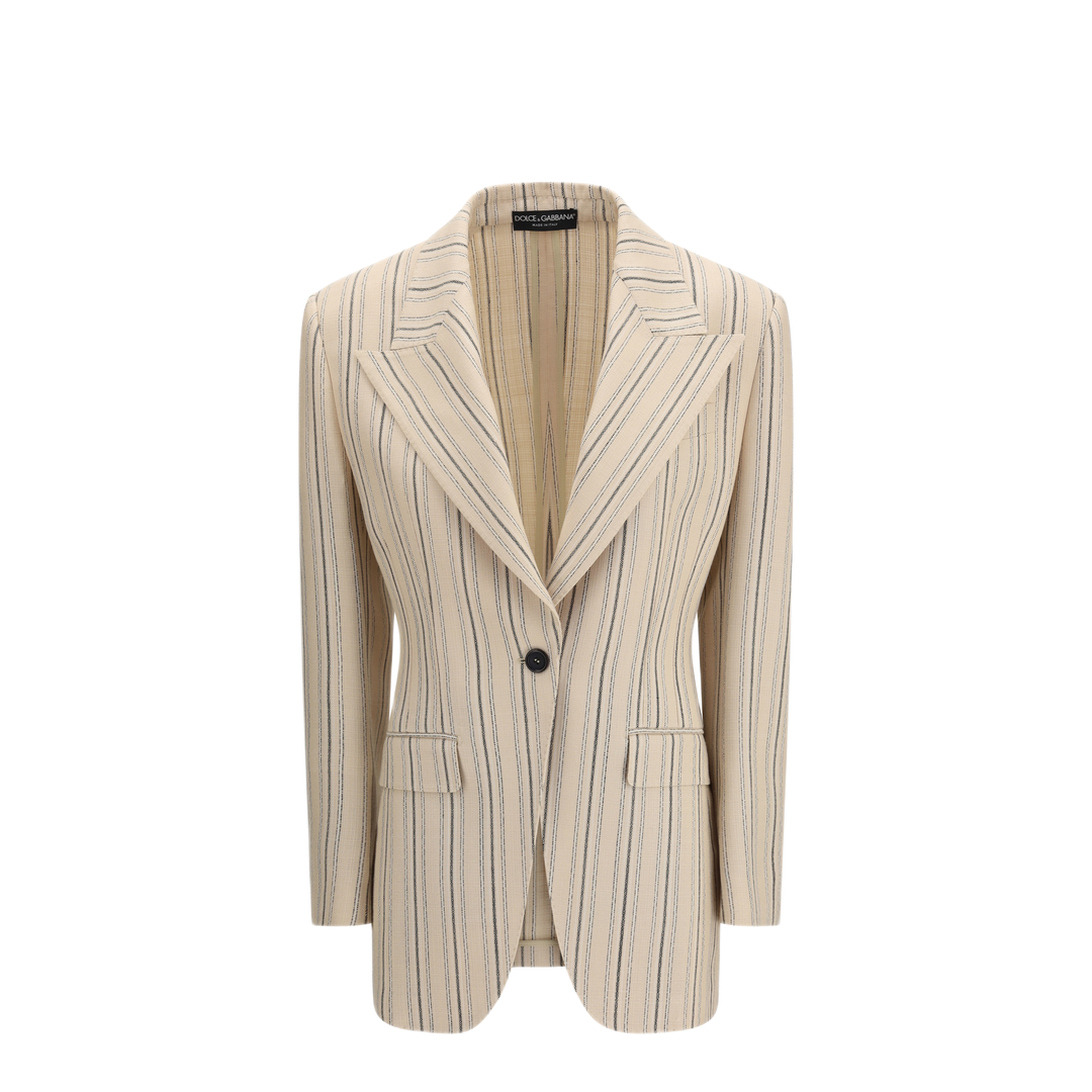 MAYFEYR - Dolce & Gabbana - Single Breasted Regimental Pinstripe Jacket - F29WOTFR8ACS8051