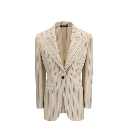 MAYFEYR - Dolce & Gabbana - Single Breasted Regimental Pinstripe Jacket - F29WOTFR8ACS8051