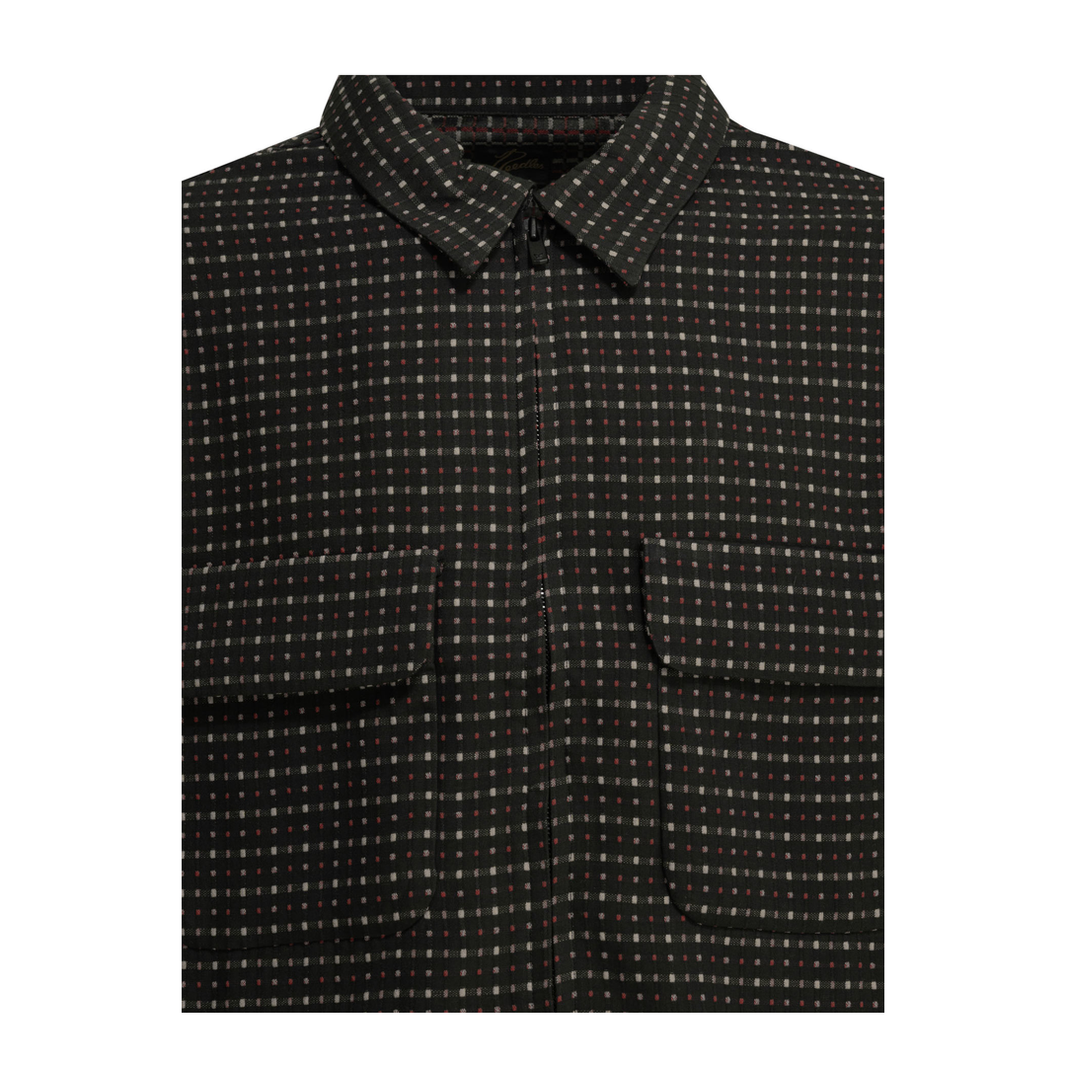 MAYFEYR - Needles - Dobby Square Lightweight Jacket - SX257ABLACKSMALL