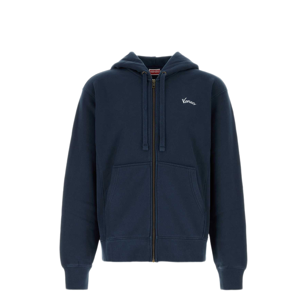 MAYFEYR - Kenzo - Eiffel Tower Design Classic Zip Up Hoodie - FG65HO2744MJ79