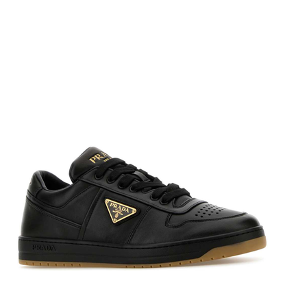 MAYFEYR - Prada - Black Nappa Leather Downtown Sneakers - 2EE364FD001038F0633