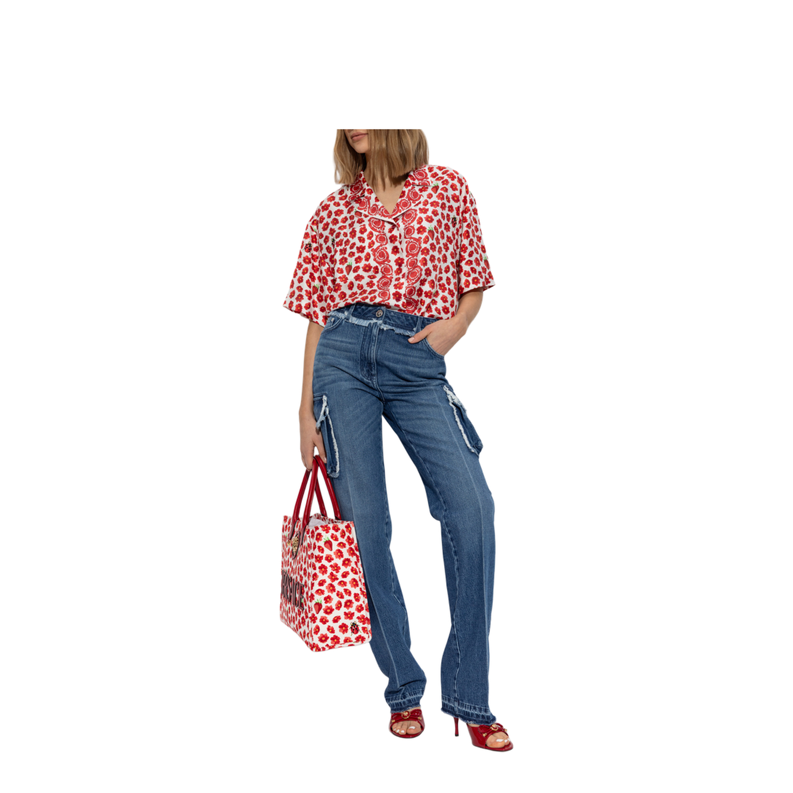 Cargo Style Jeans