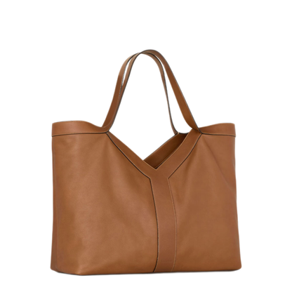 MAYFEYR -  - Large Tote In Grained Leather - 820672AAEC3