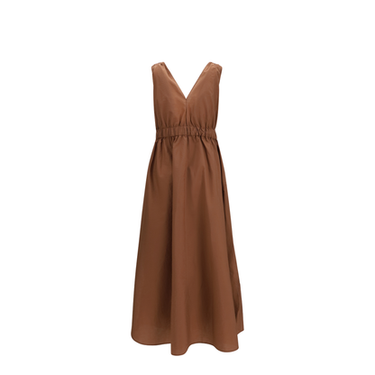 MAYFEYR - Brunello Cucinelli - Cotton Poplin Dress Precious Shoulder Detail - M0F79A5092