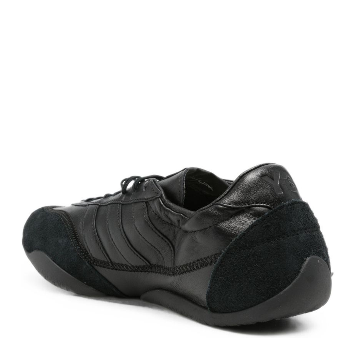 MAYFEYR - Y-3 - Black Panelled Design Sneakers - KH9337BLACK/BLACK