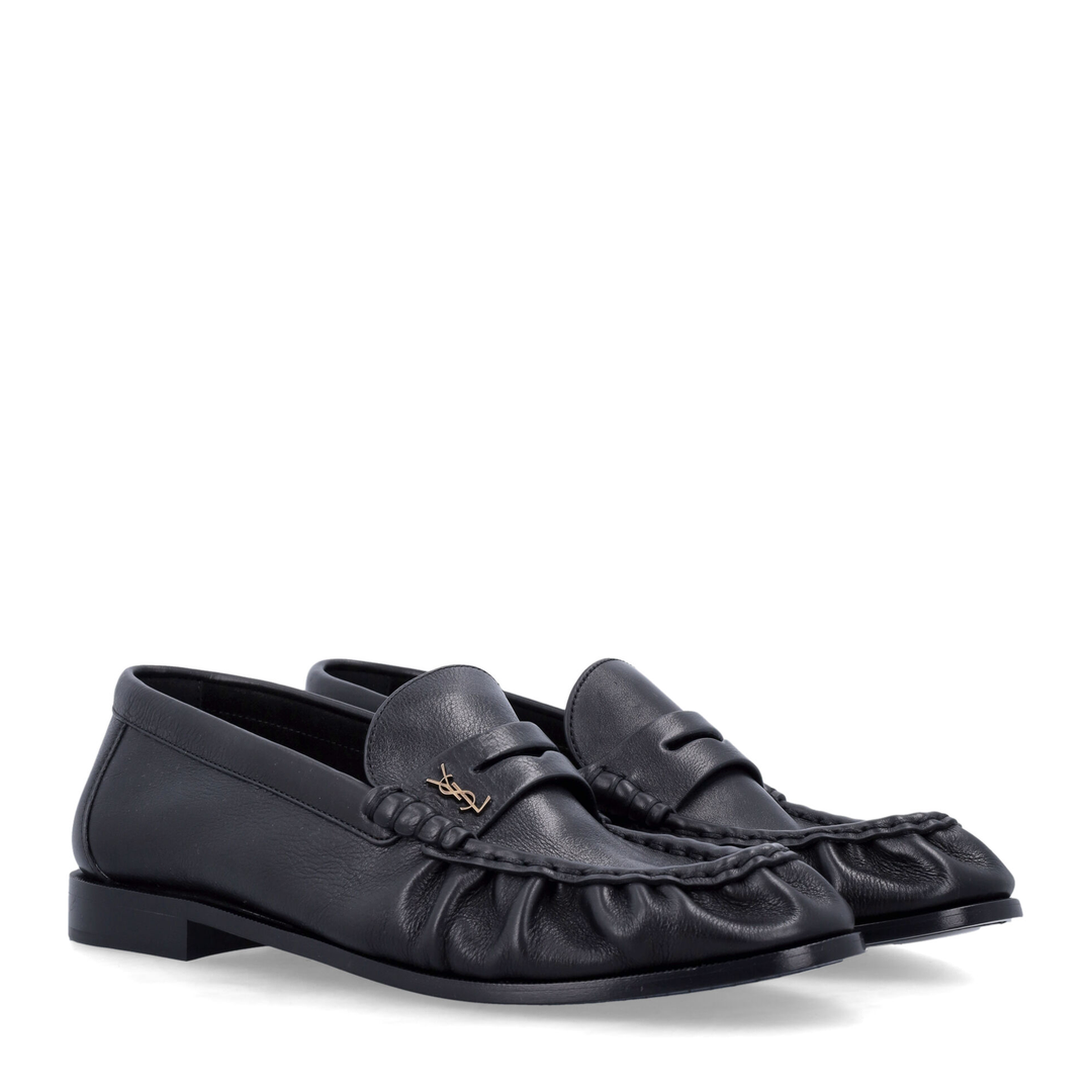MAYFEYR - Saint Laurent - Flat Shoes Black - 83947125VAA1000