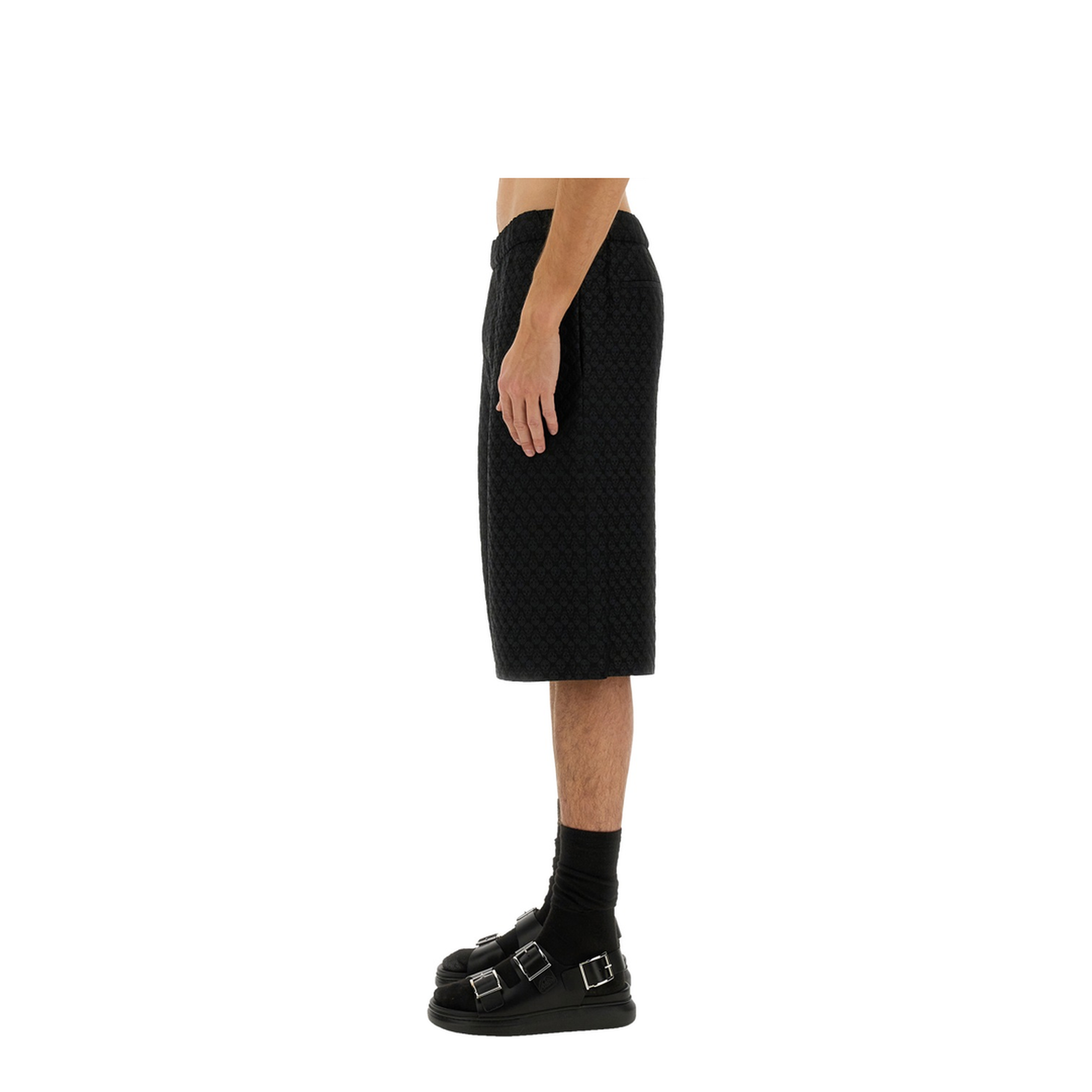 Jacquard Skull Shorts