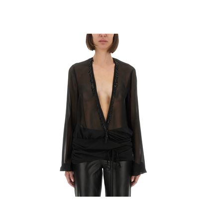 Embroidered Georgette Blouse