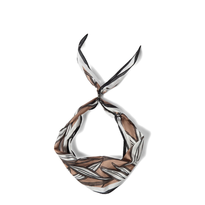 MAYFEYR - Brunello Cucinelli - Brown Silk Foulard - MFOU0032PC9748