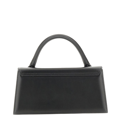Le Chiquito Long Calf Leather Handbag - Black