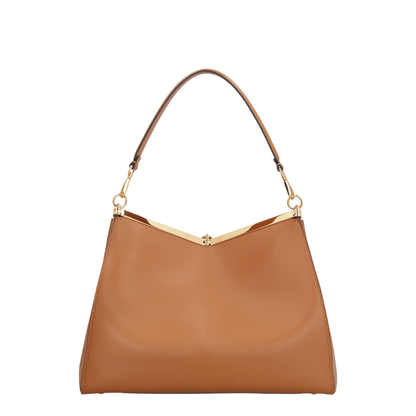 Large Shoulder Bag - Light Brown