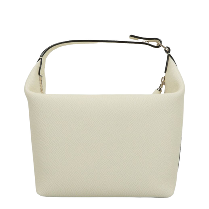 Mochi Mini Soft Millepunte Calfskin Top Handle Bag - Light & Natural
