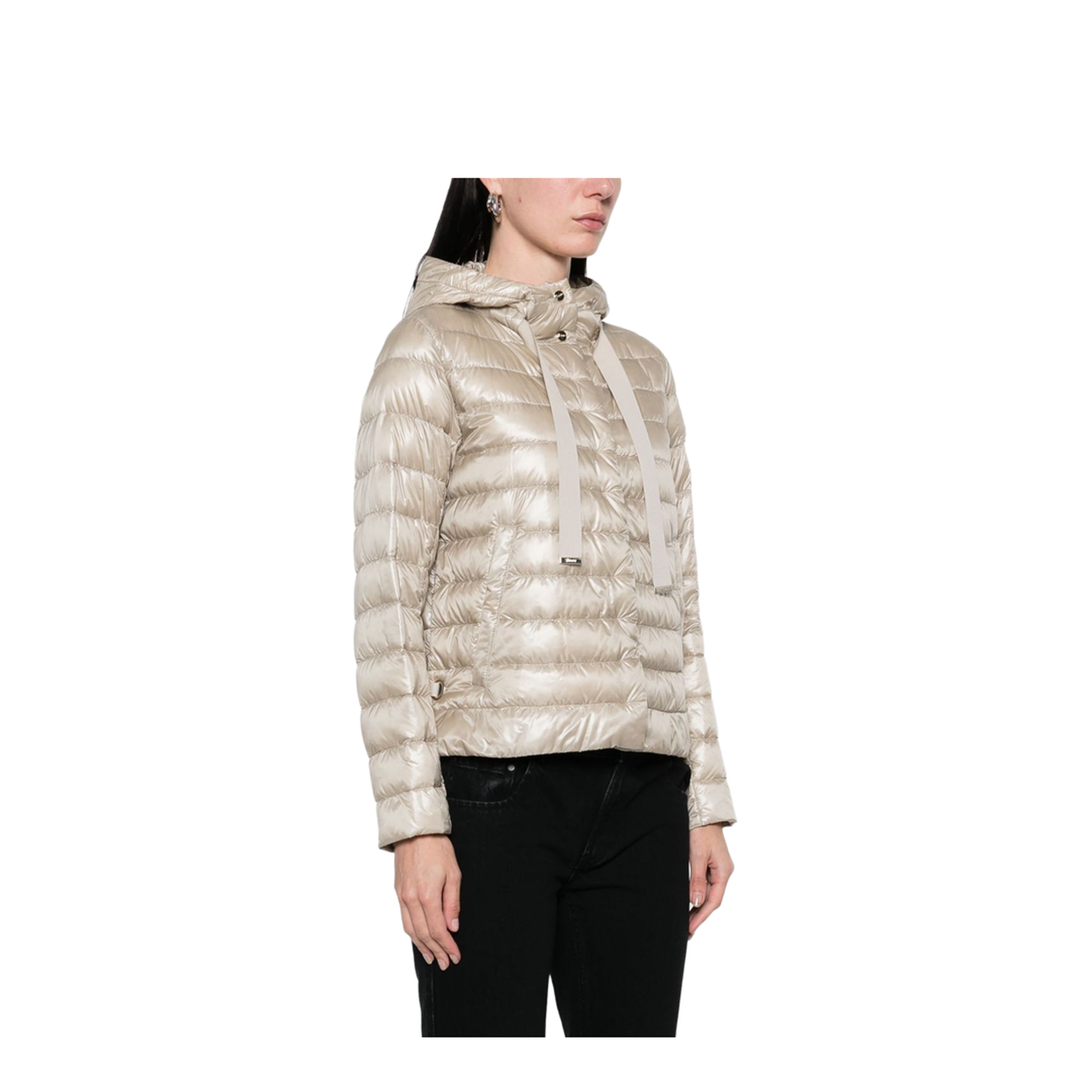 Down Jacket with Hood