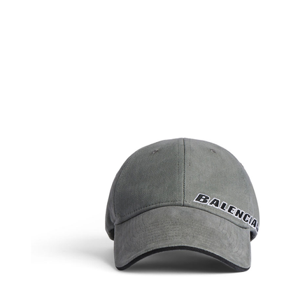 MAYFEYR - Balenciaga - Tilted Typo Cap In Cotton Drill - 854036410B21441