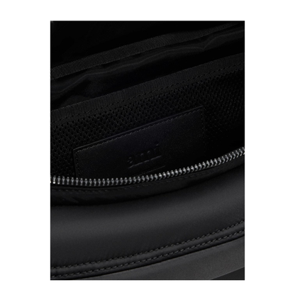 Black Nylon Canvas Bumbag