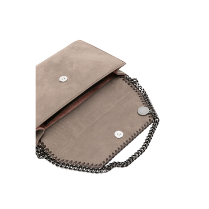 Falabella Alter Suede Crossbody Wallet