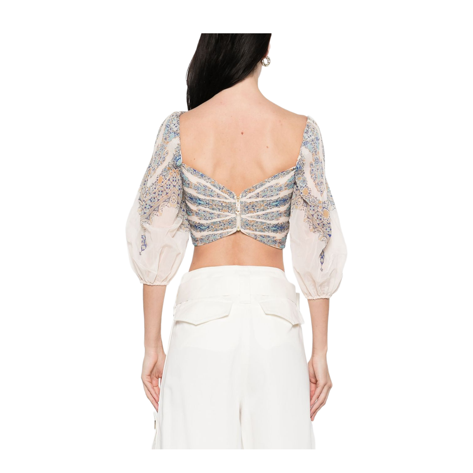 Pleated Design Top