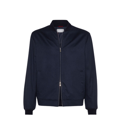 Cashmere Bomber Jacket