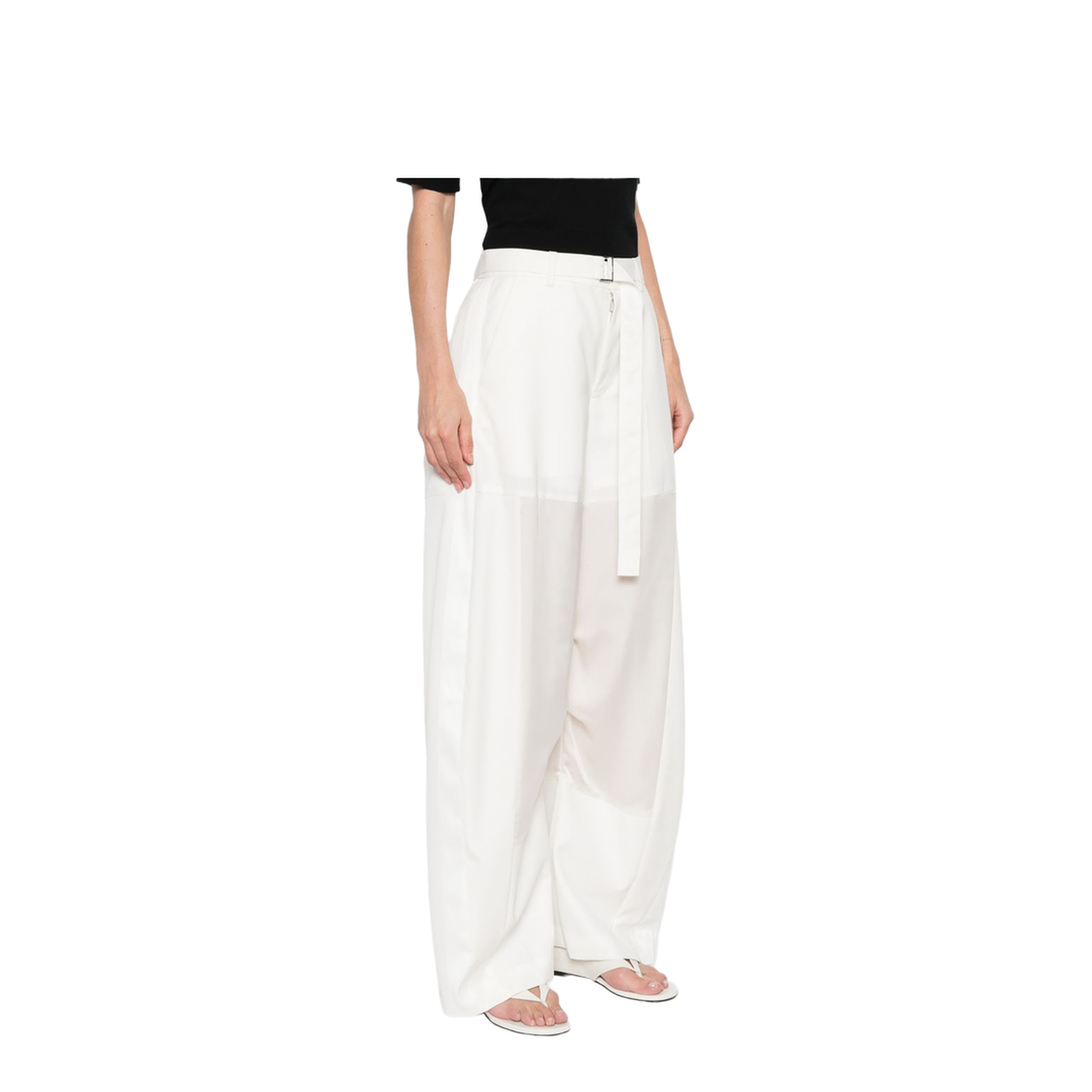 MAYFEYR - Sacai - Trousers White - 26-08431151