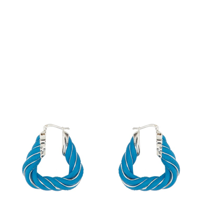 MAYFEYR - Bottega Veneta - Triangular Twist Hoop Earrings - 732157V507C4631