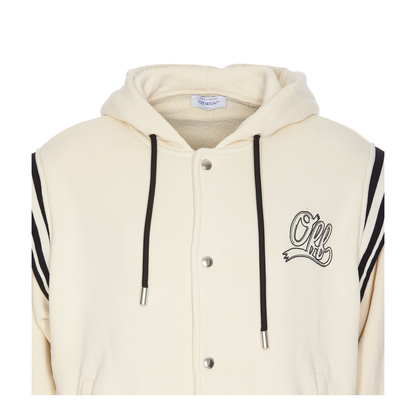 Fleece Varsity Hoodie