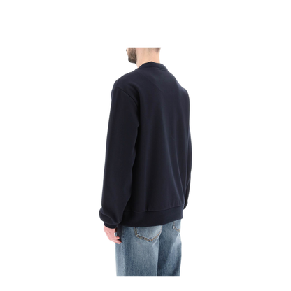 Cotton Sweatshirt with Front Logo