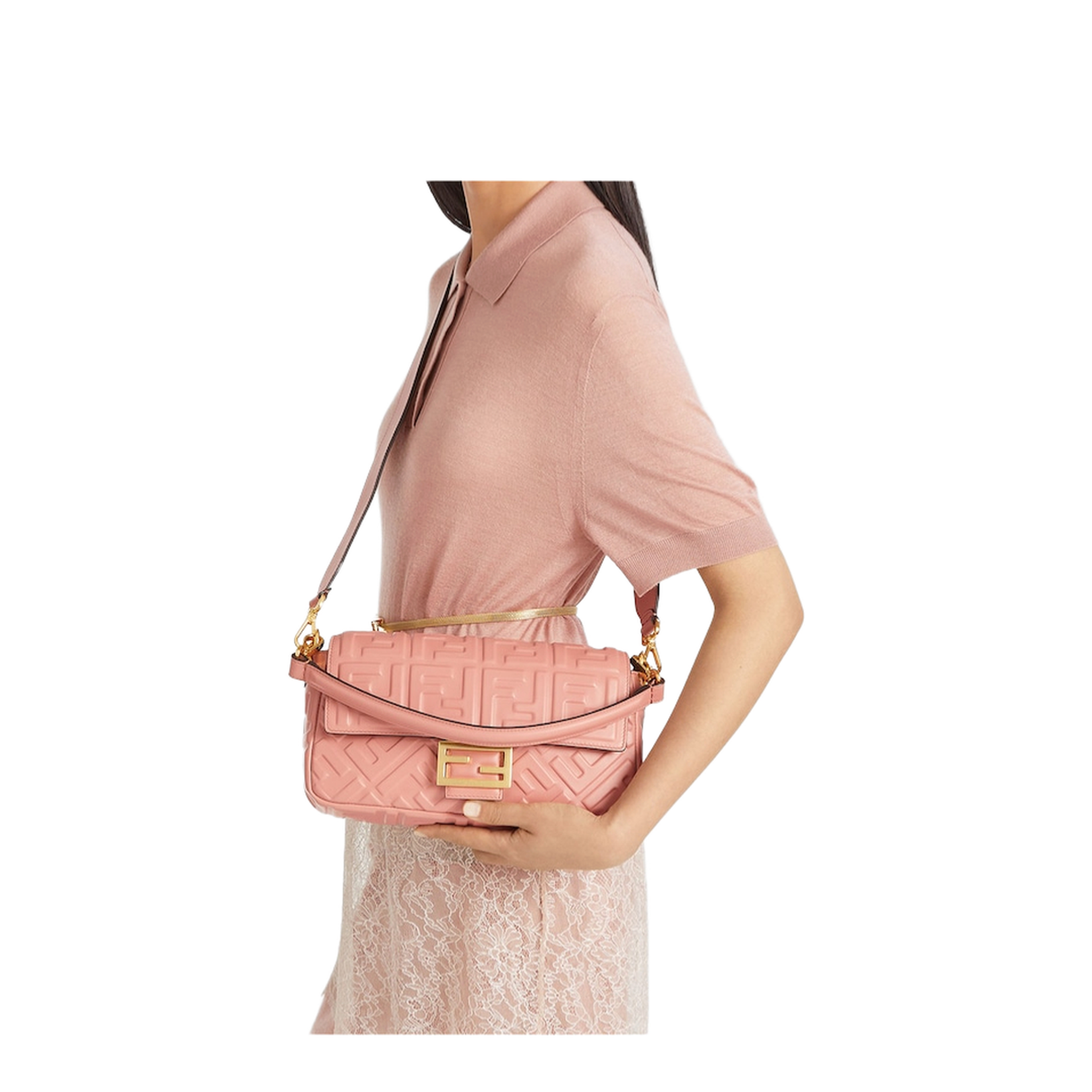 Baguette Leather Pink