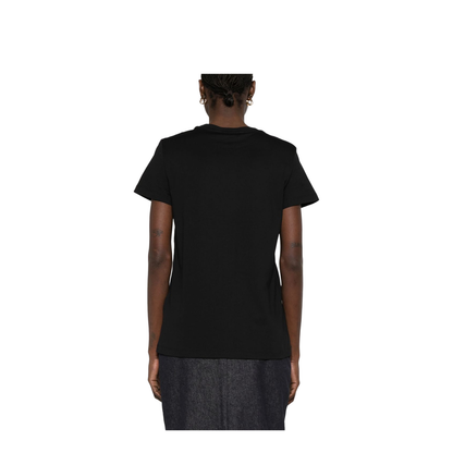 Logo Cotton T-Shirt in Black