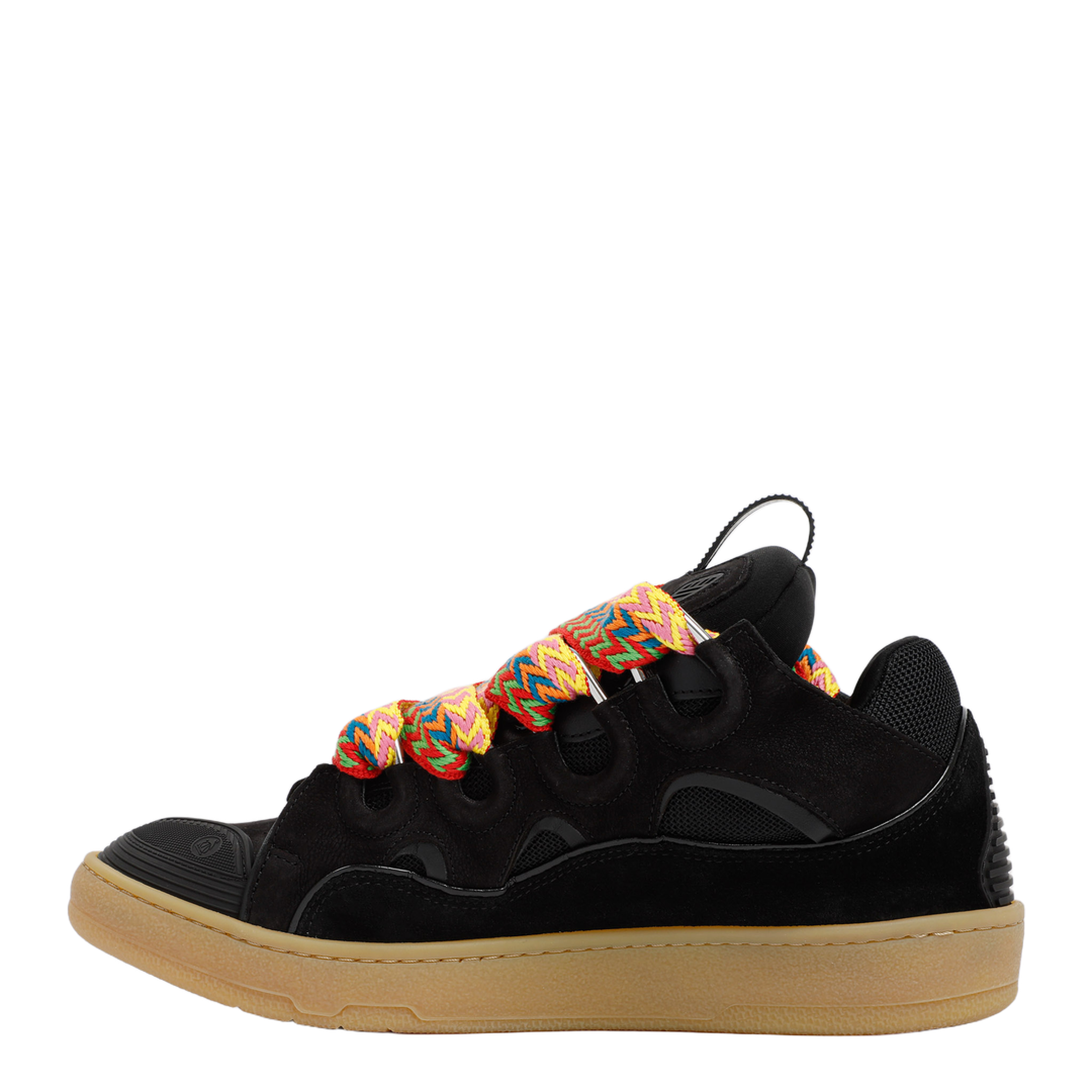MAYFEYR - Lanvin - Leather Curb Sneakers - FUSKDK12DRA3P26