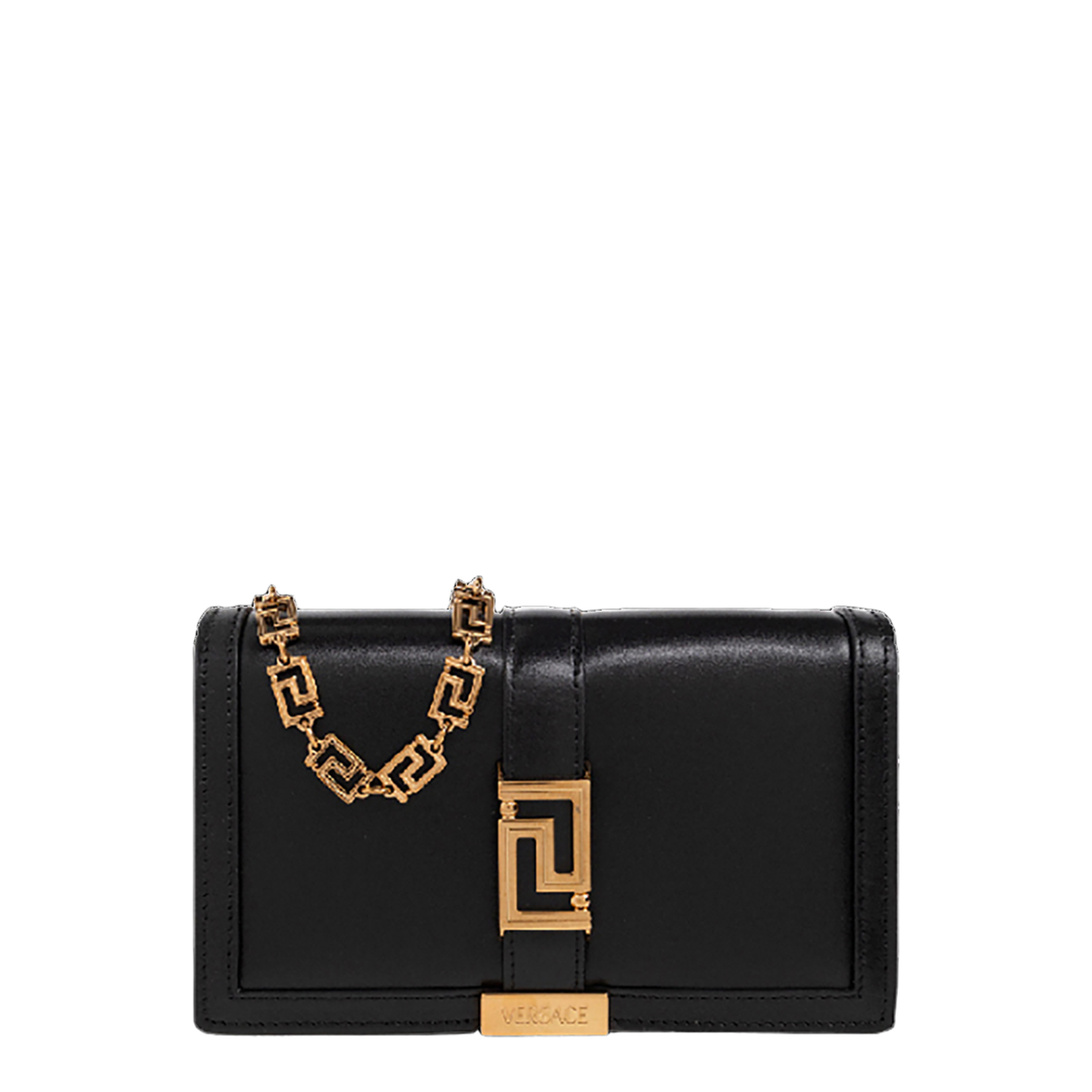 Leather clutch - Black