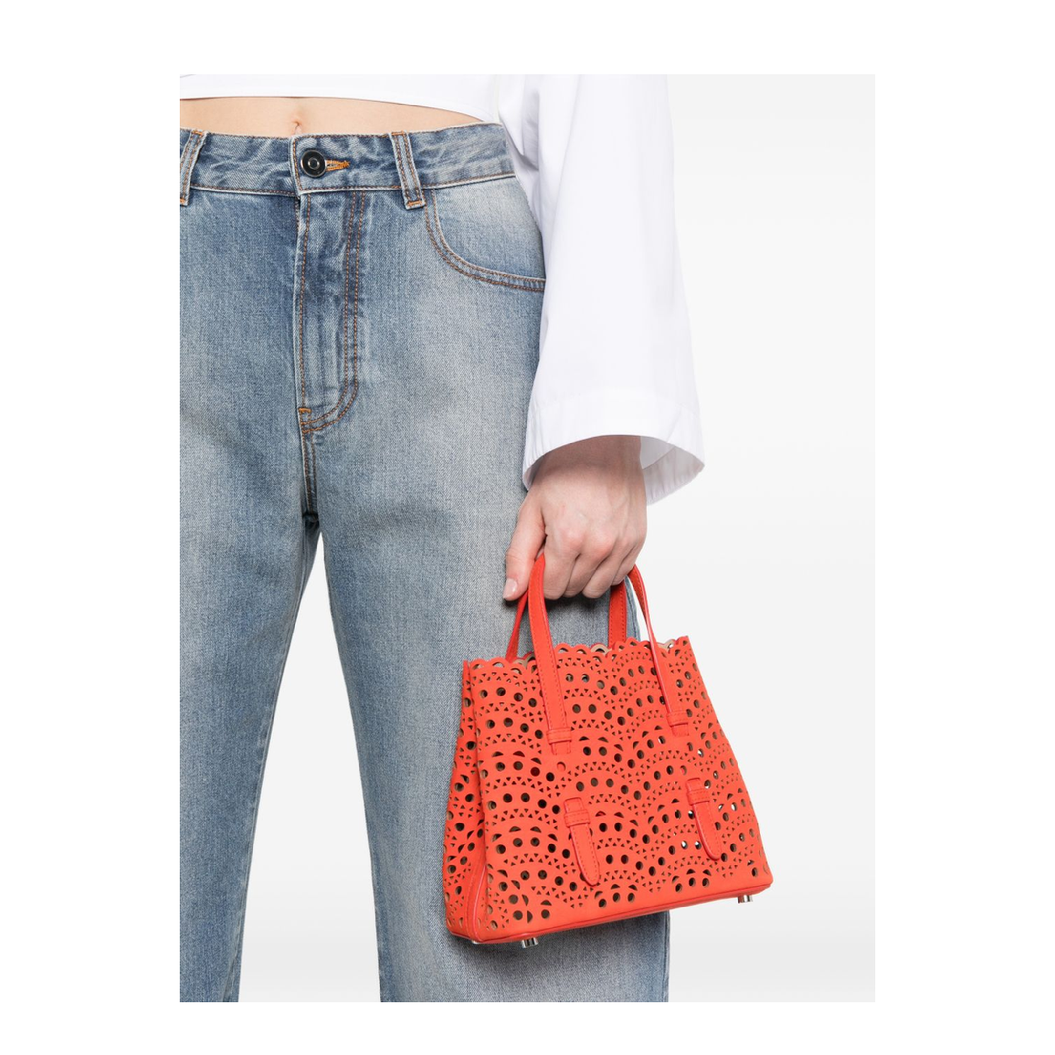 MAYFEYR - Alaia - Orange Bag - AA1S06720CA322A50