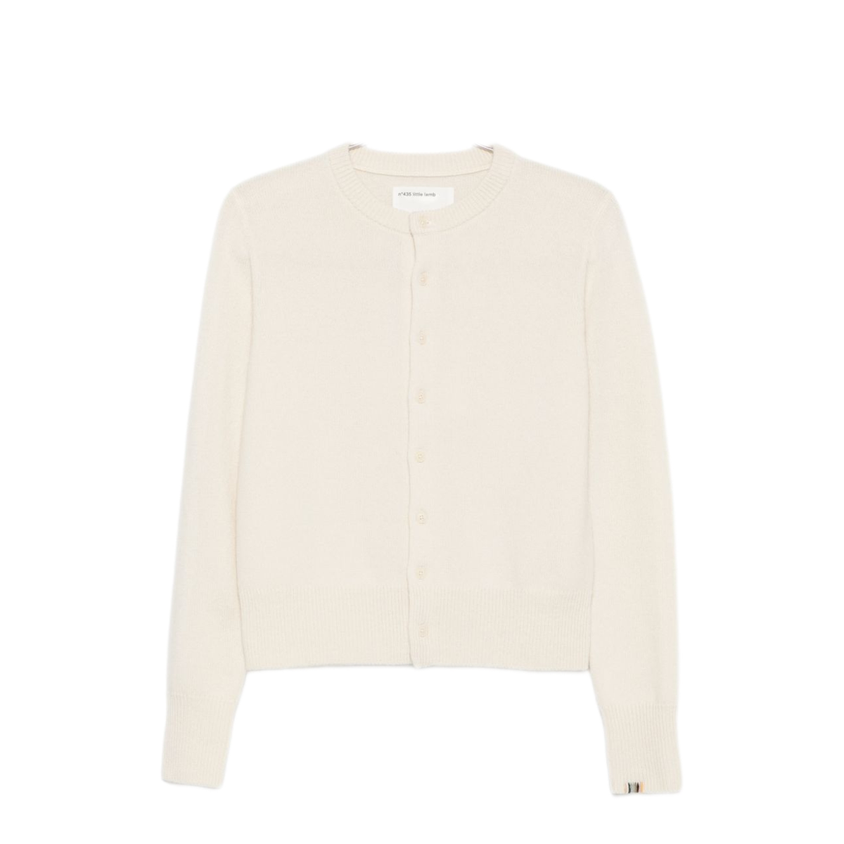 MAYFEYR - Extreme Cashmere - Ecru Cashmere Fine Knit Sweater - 435LITTLELAMB035