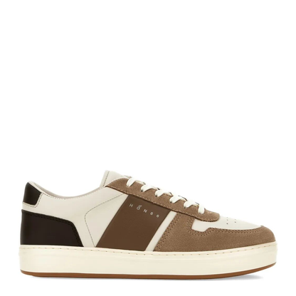 MAYFEYR - Hogan - H-Tv Suede And Nappa Leather Sneakers - HXM6680FL30UHC