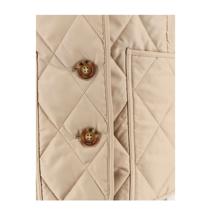 Fernleigh Quilted Jacket With Check Lining