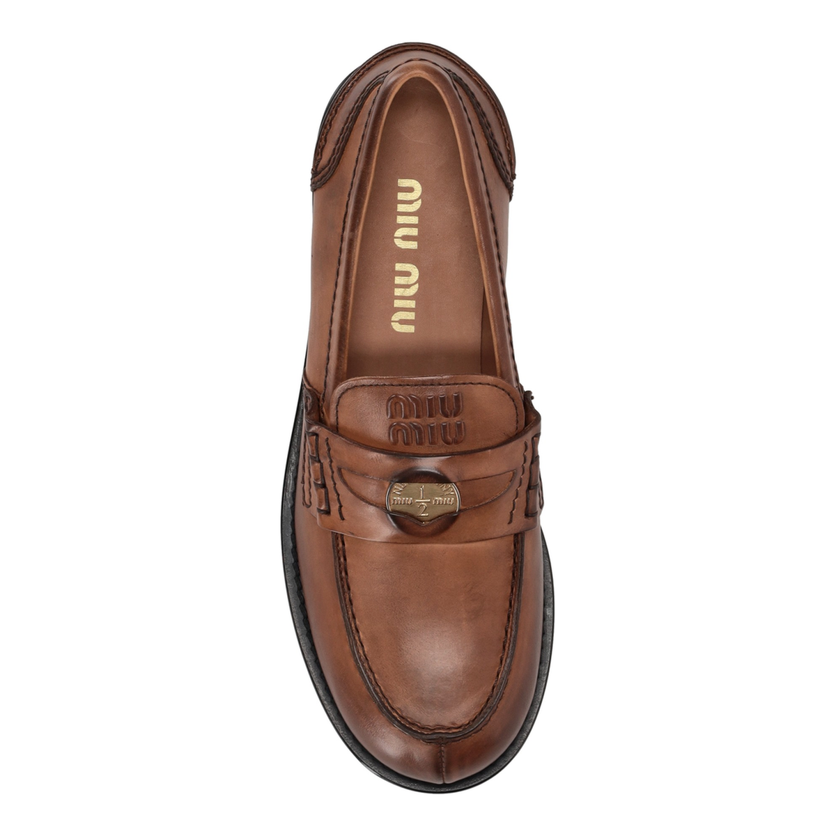 MAYFEYR - Miu Miu - Mocassini Vitello Cerato - 5D773DF020537