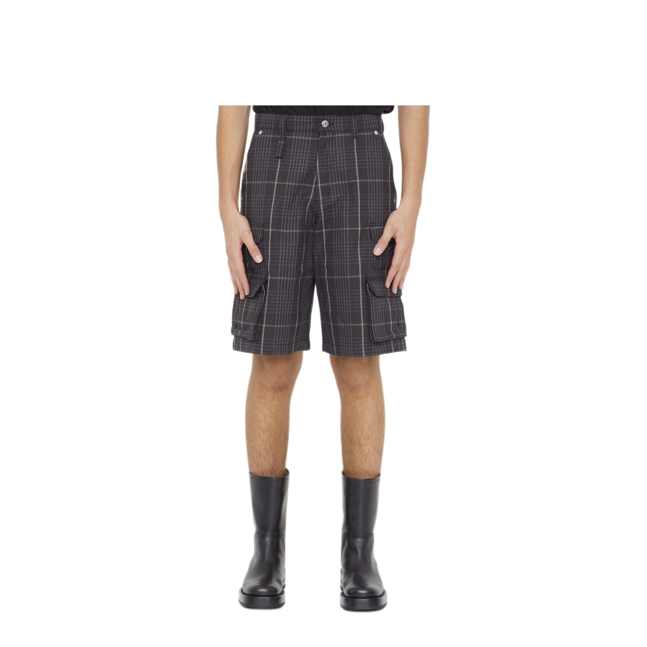 MAYFEYR - Dior - Check Cotton Bermuda Shorts - 343D185AY536C988