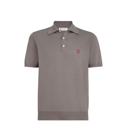 Polo Shirt Cotton Grey