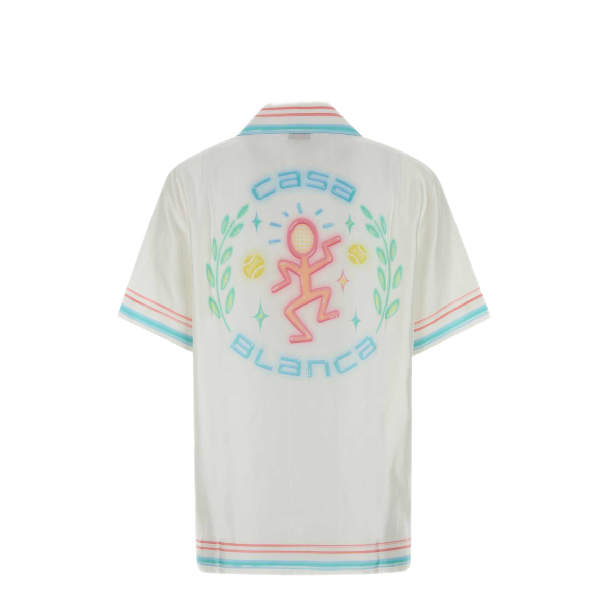 MAYFEYR - Casablanca - Dance Joy Cuban Collar Ss Shirt - WSP26SH20003DANCEJOY