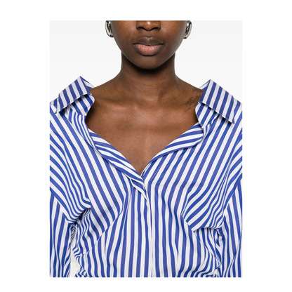 MAYFEYR - Givenchy - Slashed Striped Poplin Shirt - BW61JH16CN977