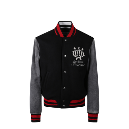 Gothic Ow Wool Varsity Jacket