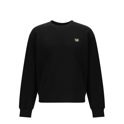 MAYFEYR - Kenzo - Cotton Sweatshirt With The Wild Tiger Embroidery - FG55SW2054MJ