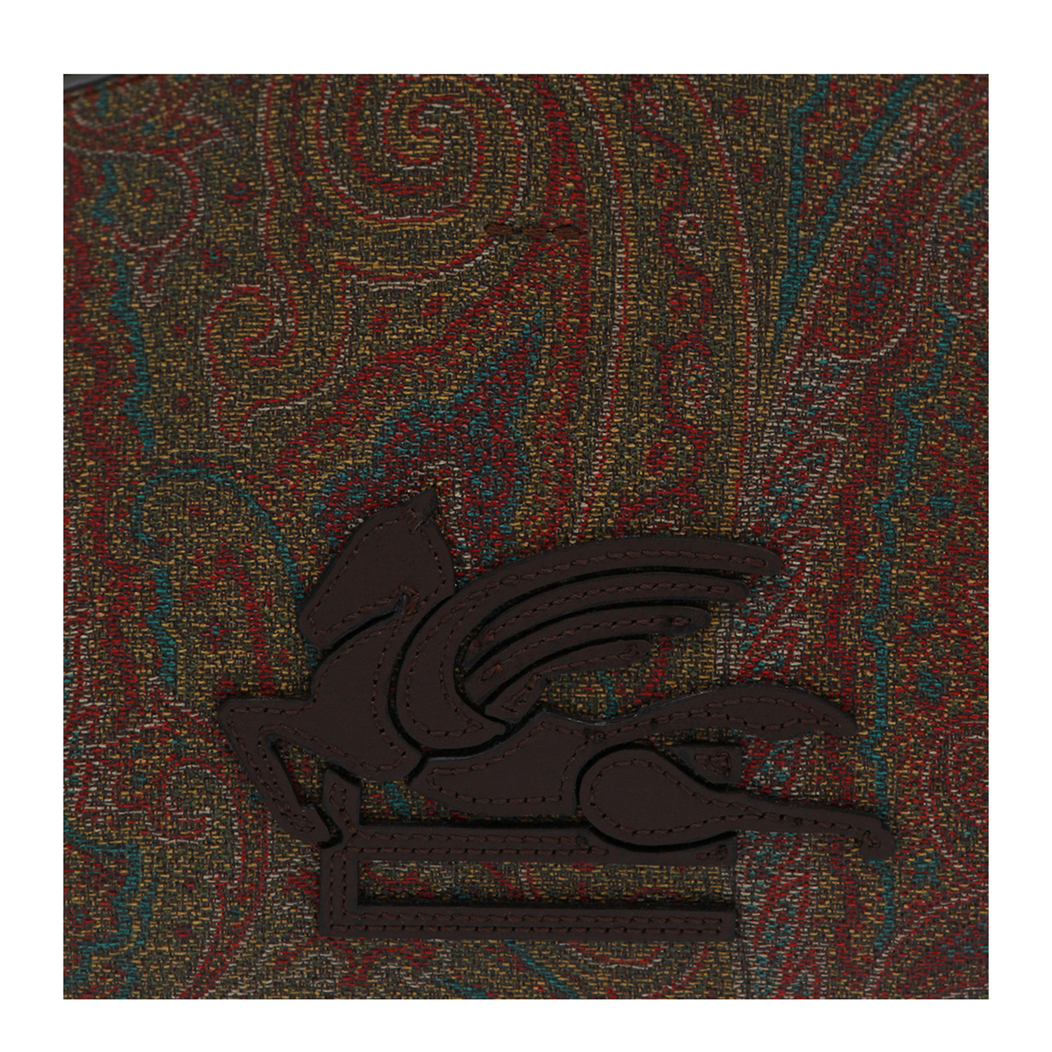 Libra Small Coated Paisley Tote Bag - Brown