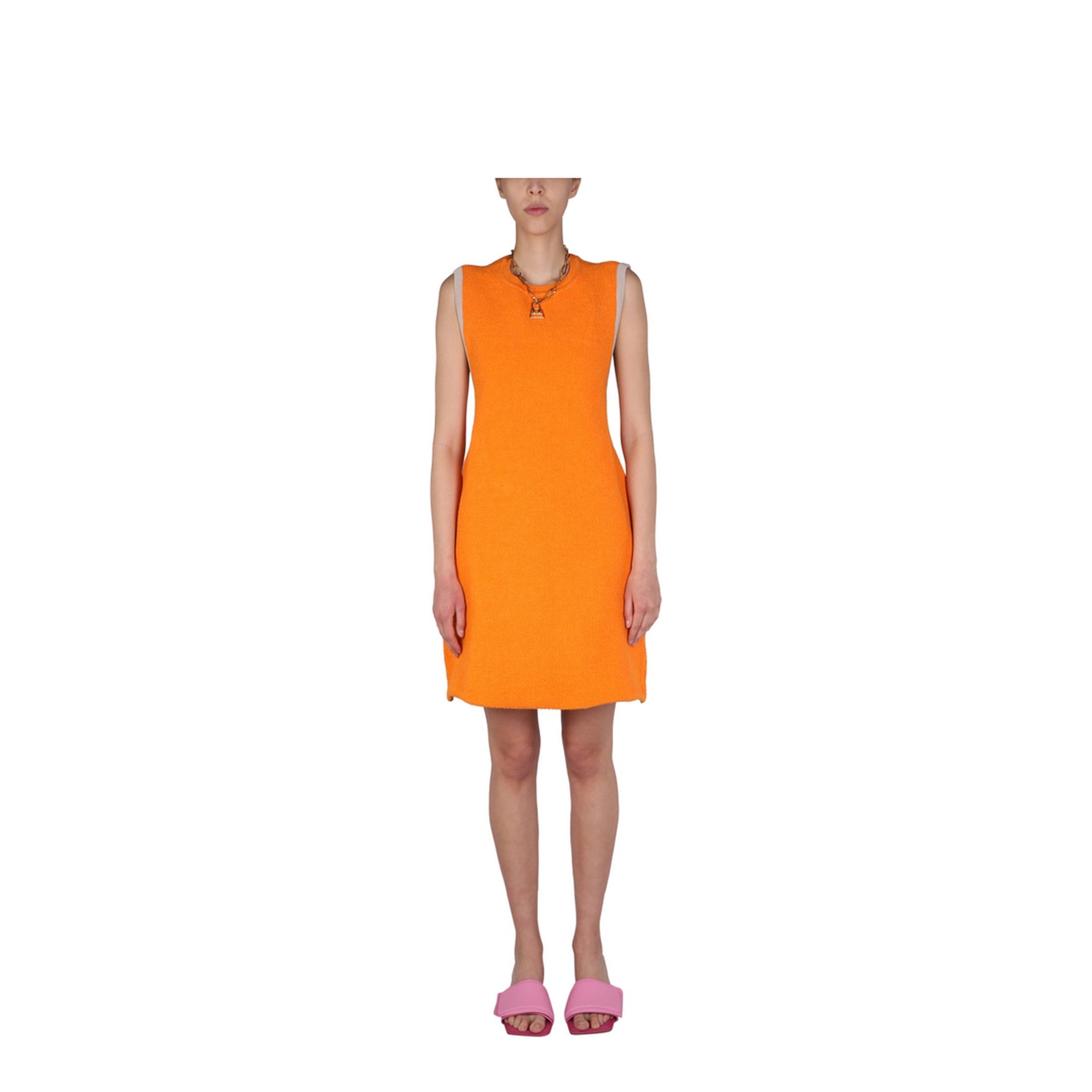 jacquemus orange dress Jacquemus