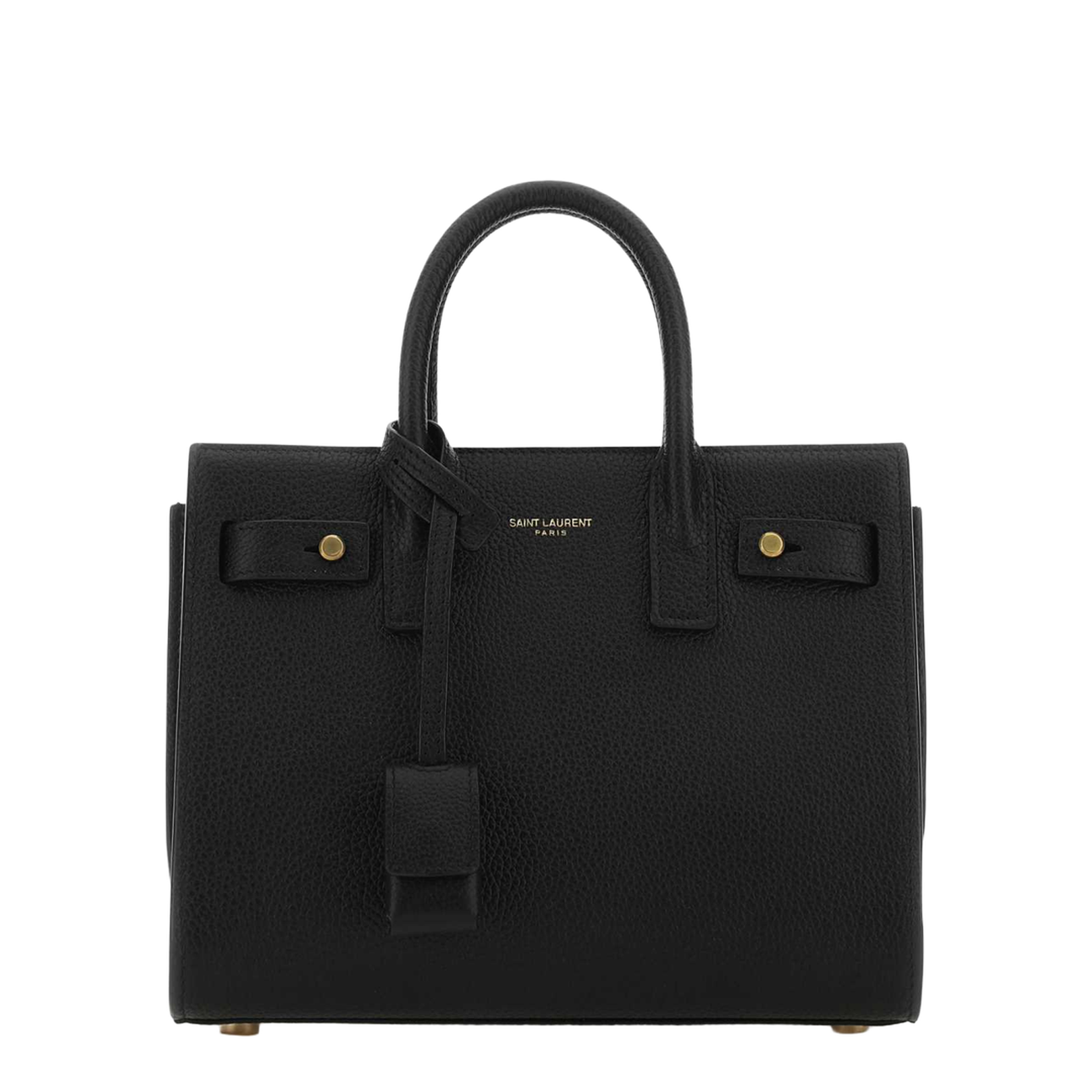 Sac de Jour Nano Leather Shoulder Bags - Black