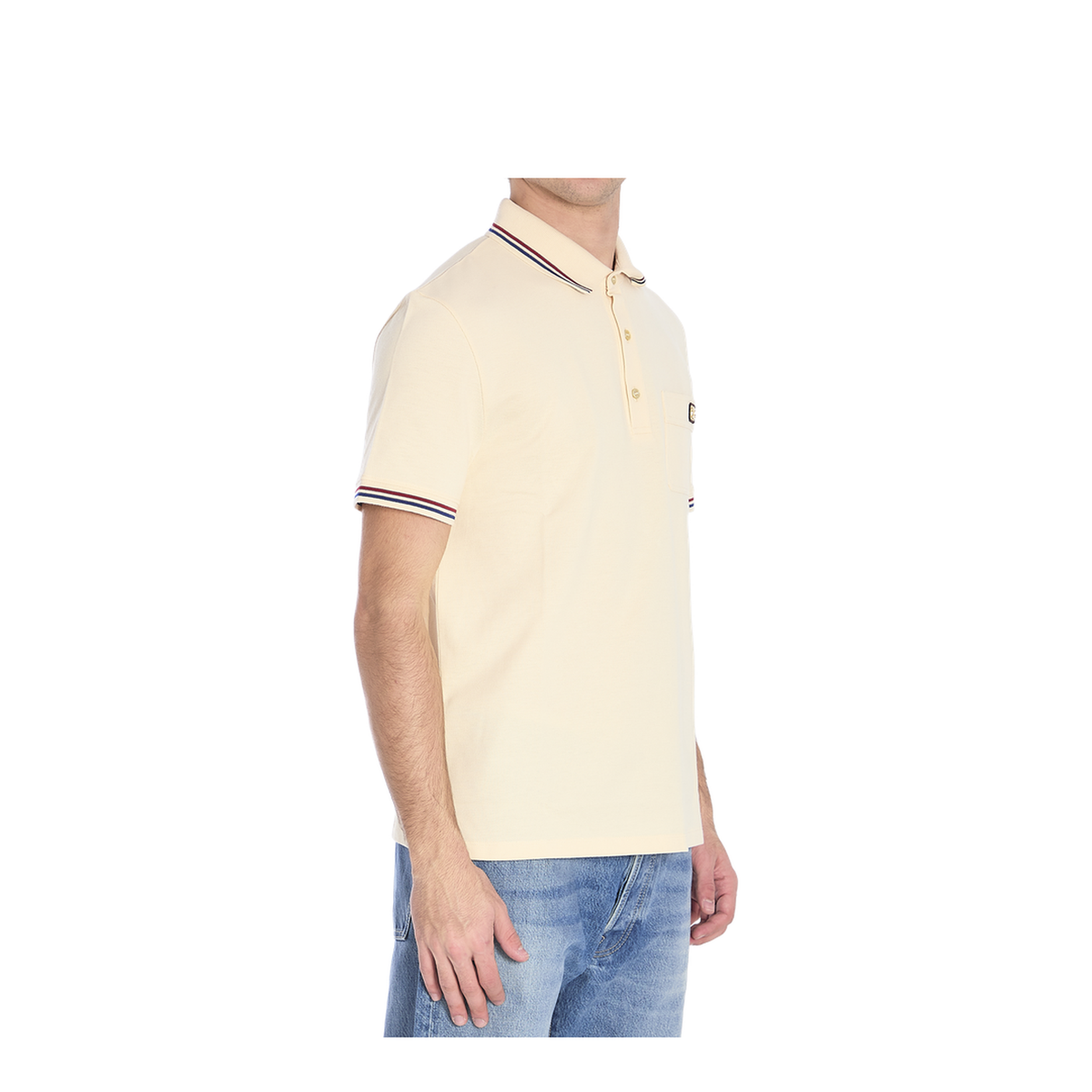 Cotton Polo Shirt with Logo