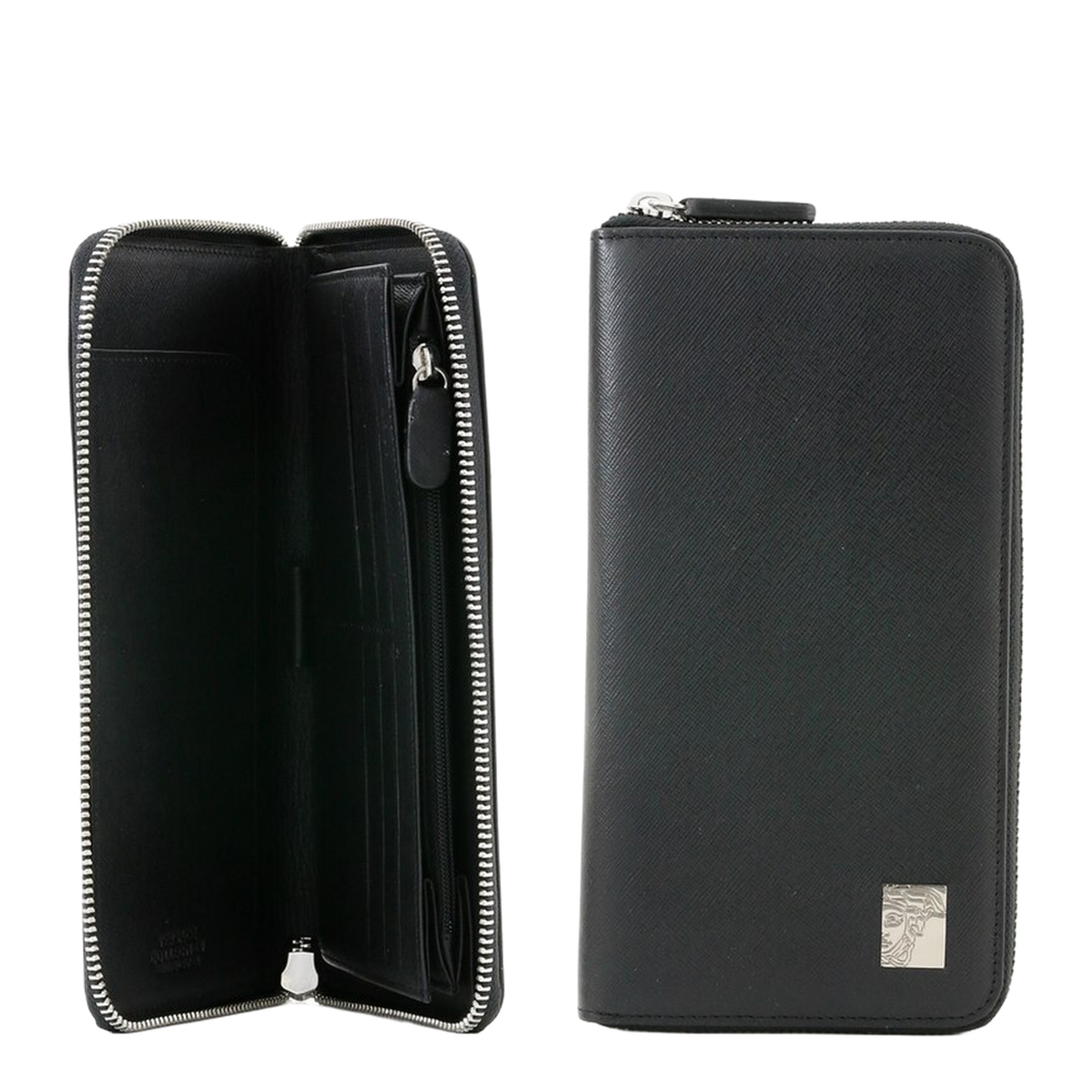 Leather Zip Around Wallet