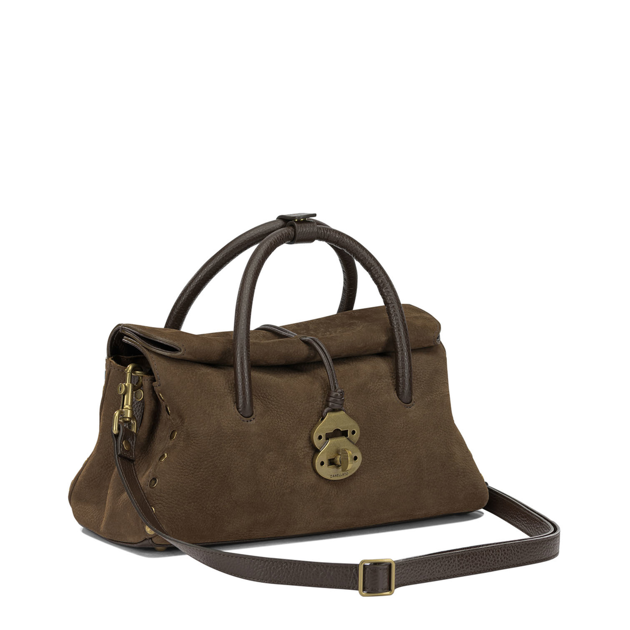 MAYFEYR - Zanellato - Dotta Medium Handbag - DOTTAJONESNABUKS0691200070000Z1164