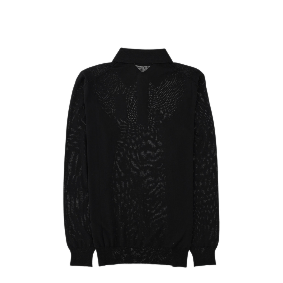 Wool Polo Shirt Long Sleeves