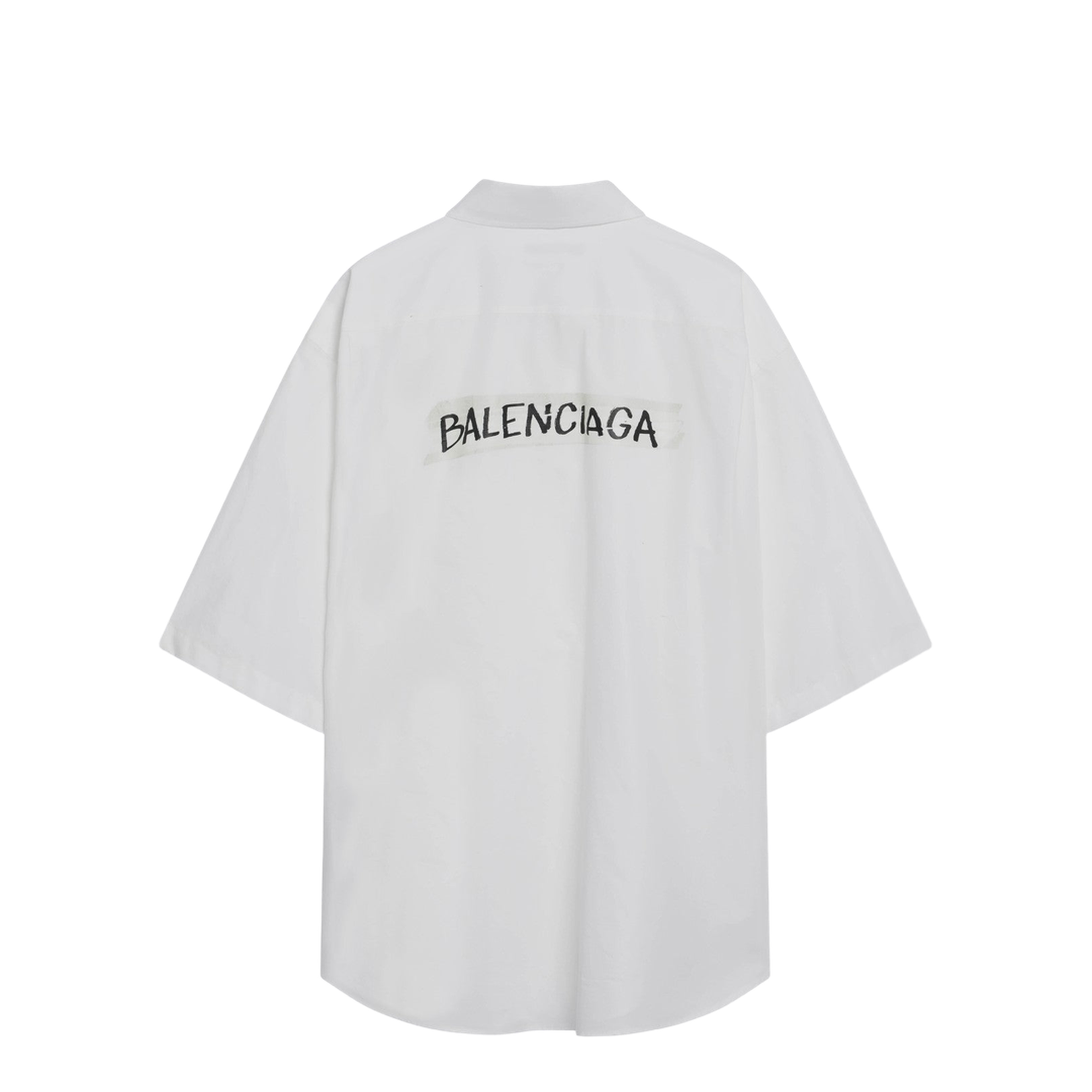 White Poplin Oversize Shirt